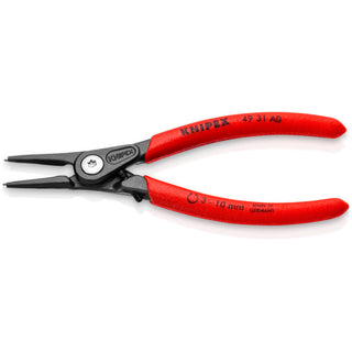 Knipex 49 31 A0 5 3/4" External Precision Snap Ring Pliers-Limiter