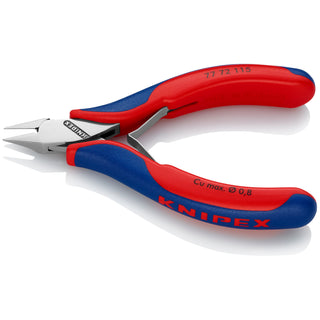 Knipex 77 72 115 4 1/2" Electronics Diagonal Cutters