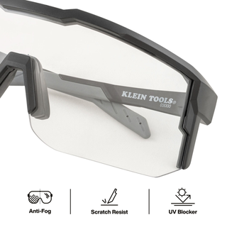Klein Tools 03000 Blade Safety Glasses, Clear Lens