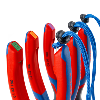 Knipex 74 22 250 KnipeXtend High Leverage 12° Angled Diagonal Cutters, 10"
