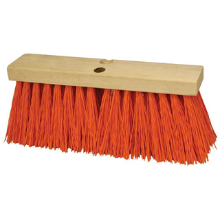 Kraft Tool CC197-01 24" Heavy Duty Orange Sweeping Broom Head