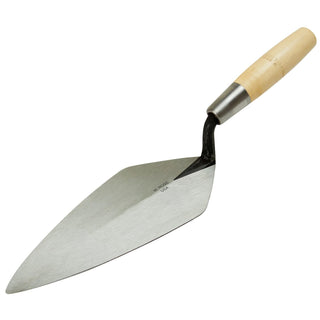 W.Rose RO116-11 11” Narrow London Brick Trowel with 6" Wood Handle