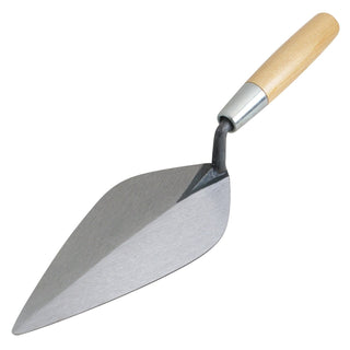 Kraft Tool BL705 11" Narrow London Brick Trowel with Wood Handle