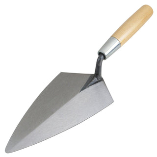 Kraft Tool BL754 12" Philadelphia Brick Trowel with Wood Handle