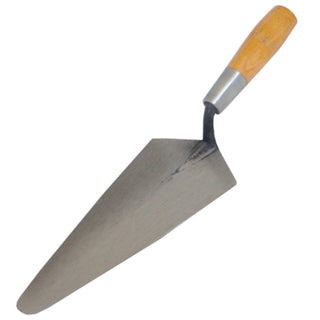 W.Rose RO118-10 10" Gauging Trowel with 5" Wood Handle