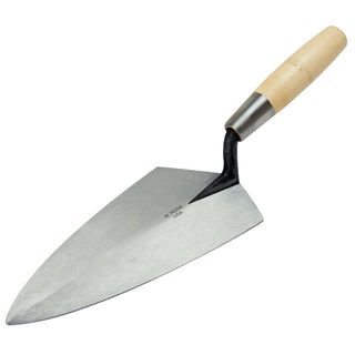 W.Rose RO112-10 1/2-PK2 10-1/2” Wide London Brick Trowel with 6" Wood Handle