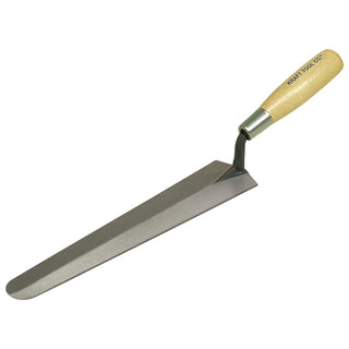 Kraft Tool GG444 10" x 2" Duck Bill Trowel with Wood Handle