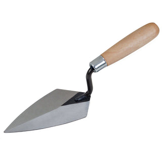 Kraft Tool HC422 Hi-Craft 5-1/2" Pointing Trowel with Wood Handle