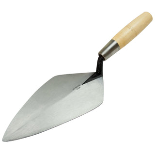 W. Rose RO112-12-PK2 12" Wide London Brick Trowel with 6" Wood Handle