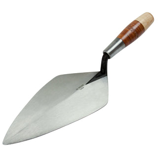 W. Rose RO312-12L 12" Limber Wide London Trowel with Leather Handle