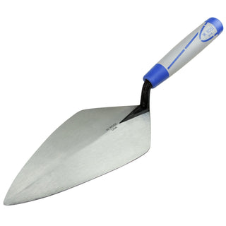 W. Rose RO112-11SH 11” Wide London Brick Trowel with ProForm Soft Grip Handle