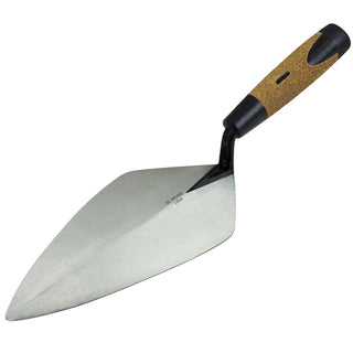 W. Rose RO112-11 1/2LK 11-1/2" Limber Wide London Brick Trowel with Cork Handle