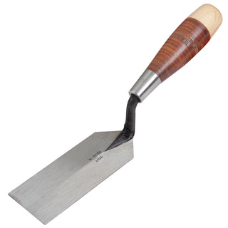 W. Rose RO58-6L 6" x 2" Margin Trowel with Leather Handle