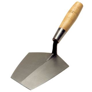 W. Rose RO6302 7-1/2” Mud Trowel with 6" Wood Handle