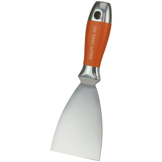 Kraft Tool DW706PF Elite Series 3" All Stainless Steel Joint Knife with Sure Grip Handle