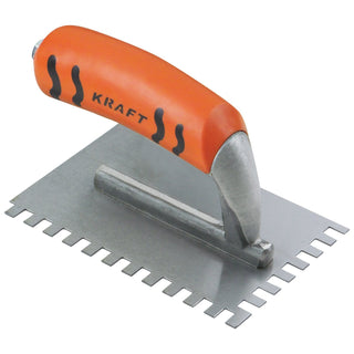 Superior Tile Cutter ST394PF 1/4" x 1/4" x 1/4" Square-Notch Midget Trowel with ProForm Handle