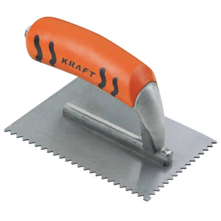 Superior Tile Cutter ST392PF 1/4" x 3/16" V-Notch Midget Trowel with ProForm Handle