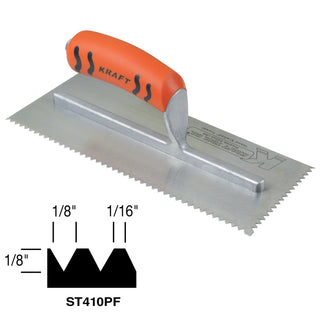 Superior Tile Cutter ST410PF 1/8" x 1/8" x 1/16" Flat-top V-Notch with ProForm Handle