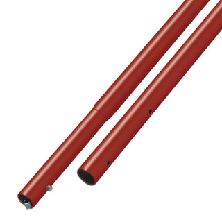 Kraft Tool CC336SRC-PK3 6' Aluminum Swaged Button Handle 1-3/8" Dia. (Red Powder Coated) Sgl Btn Clip Must Order in Box Quantity NEW!