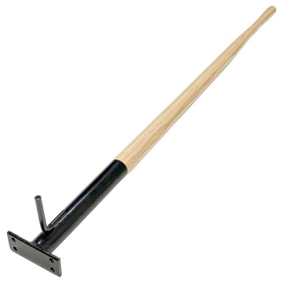 Kraft Tool CC902-04 48" Replacement Handle with Ferrule with Hook for Heavy-Duty Concrete Spreader (CC902-48)