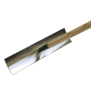 Kraft Tool CC917 19-1/2" x 4" Cali Kumalong Concrete Spreader with 60" Wood Handle (Assembled)