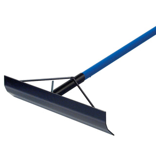 Kraft Tool CC905AF 19-1/2" x 4" Concrete Spreader with Hook with Fiberglass Handle (Assembled)