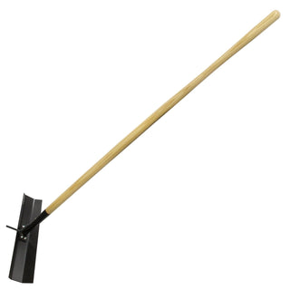 Kraft Tool CC902A-48 20" x 5" Heavy-Duty Concrete Spreader with Hook with 48" Handle (Assembled)
