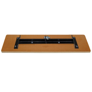 Kraft Tool CC984CR 48" x 7" Laminated Canvas-Resin Bull Float with "H" Bracket