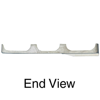 Kraft Tool CC787-01 48" x 8" Multi-Trac Bull Float Groover Blade - 1/2" Spacing