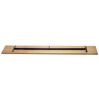Kraft Tool CC984 48" Cali Mahogany Wood Bull Float with "H" Bracket