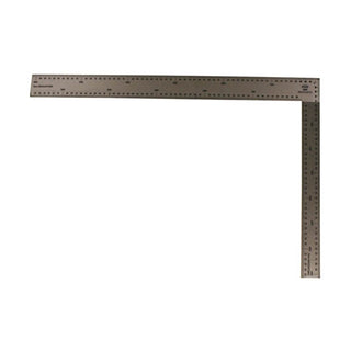 Sands Level & Tool SL200P 16" x 24" Polished Steel Professional Rafter Square - Metric