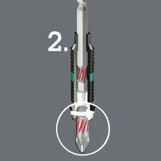 Wera Bit-Check 10 BiTorsion 3 SB, 10 pieces