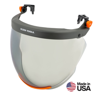 Klein Tools 03600 Arc Flash Face Shield, Full Brim