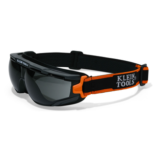 Klein Tools 03611 Compact Safety Goggles, Shaded Gray Lens