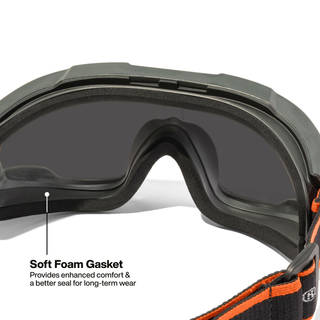 Klein Tools 03611 Compact Safety Goggles, Shaded Gray Lens