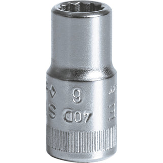 Stahlwille 01030006 40D 12-pt 1/4" Socket, 6 mm