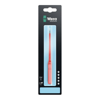 Wera Tools 05033600001 Kraftform Kompakt VDE 3060 Insulated Screwdriver Blade, Stainless