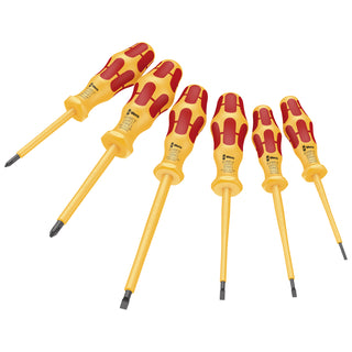 Wera 1060 i/1062 i/6 Kraftform VDE screwdriver set, 6 pieces