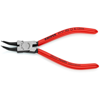 Knipex 44 31 J02 5 1/2" Internal 45° Angled Snap Ring Pliers-Forged Tips