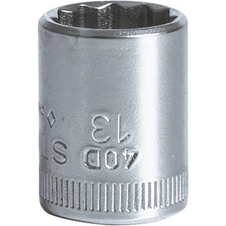 Stahlwille 01030013 40D 12-pt 1/4" Socket, 13 mm