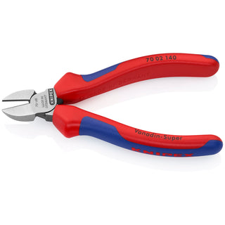 Knipex 70 02 140 5 1/2" Diagonal Cutters