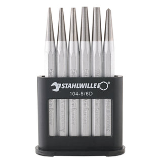 Stahlwille 96700601 104-5/6D Drift pins, center punches set