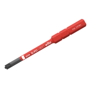 Wiha Tools 28320 1 x 75mm Insulated SlimLine Xeno Slotted Pozidriv Torque Screwdriver Blade