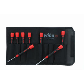 Wiha Tools 26094 8 Piece PicoFinish Precision Slotted Screwdriver Set