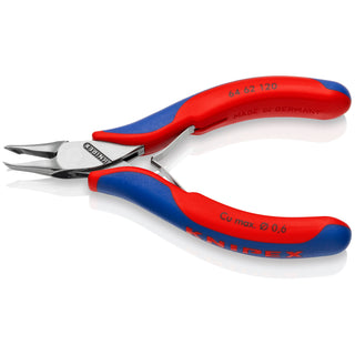 Knipex 64 62 120 4 3/4" Electronics End Cutting Nippers