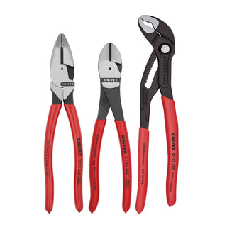 Knipex 9K 00 80 157 US 3 Pc Pro Pliers Set