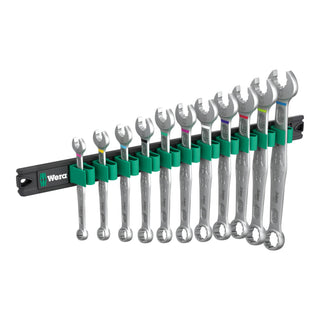 Wera 9640 Magnetic rail 6003 Joker 1 Ring spanner set