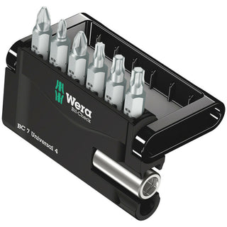 Wera Bit-Check 7 Universal 4, 7 pieces