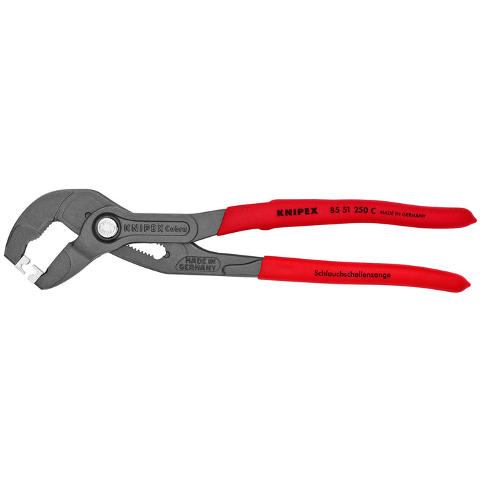 Knipex 85 51 250 C 10" Hose Clamp Pliers for Click Clamps