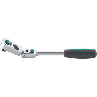 Stahlwille 11261010 416QR Flexible Joint Fine Tooth Ratchet, 1/4" Drive